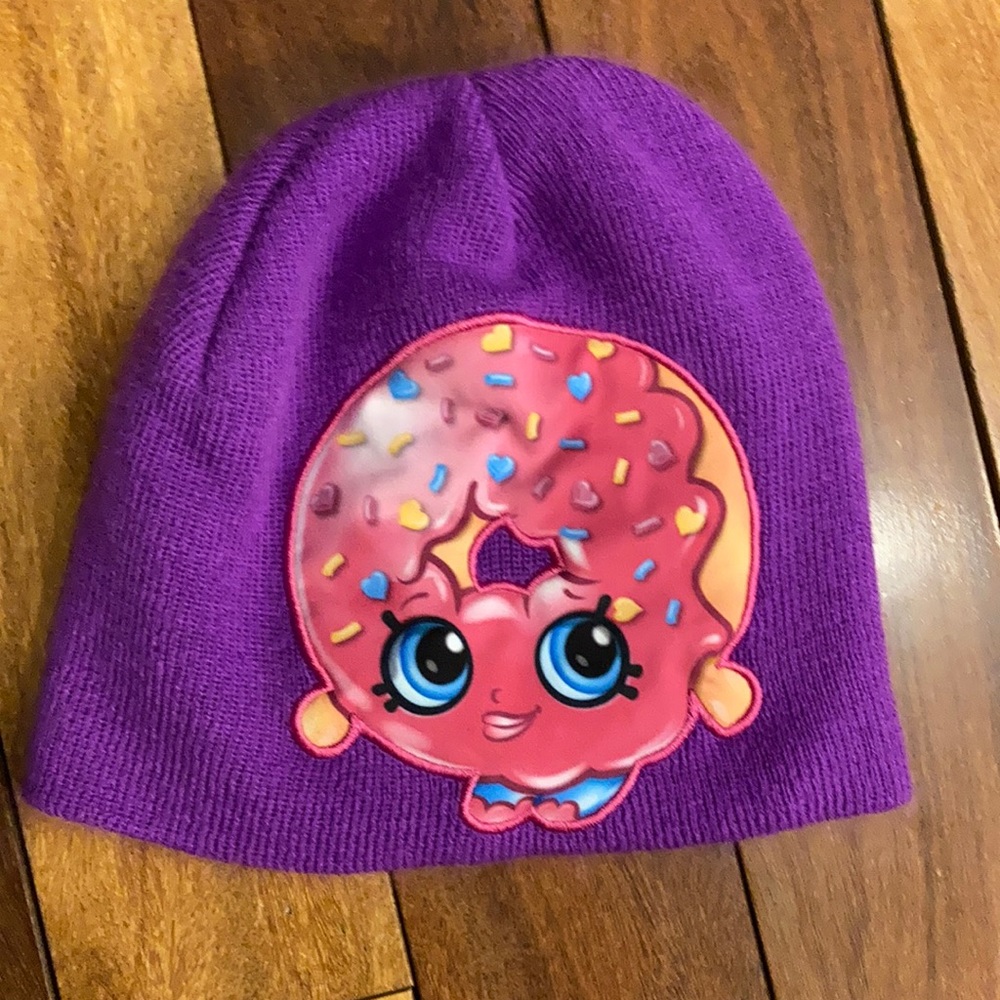 Shopkins girl beanie hat